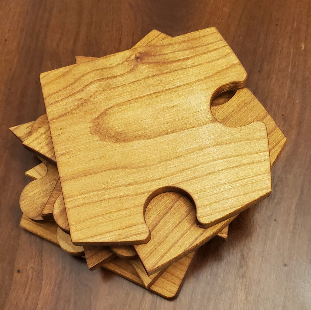 Roasted Maple Coasters Set of 6